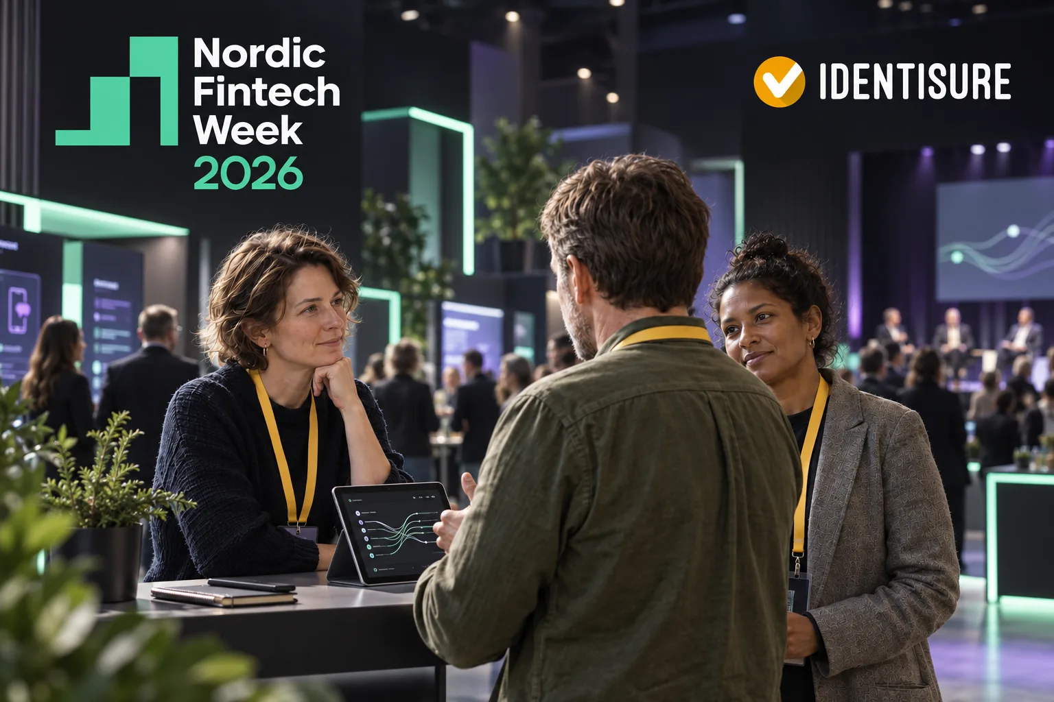 Säker kundidentifiering slutar inte vid onboarding – möt oss på Nordic Fintech Week